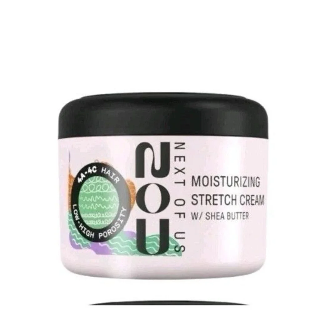 NOU Moisturizing Stretch Cream Shea Butter 4A-4C Hair Low High 7.6oz Jar